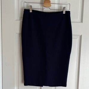 Boden Navy Pencil Skirt